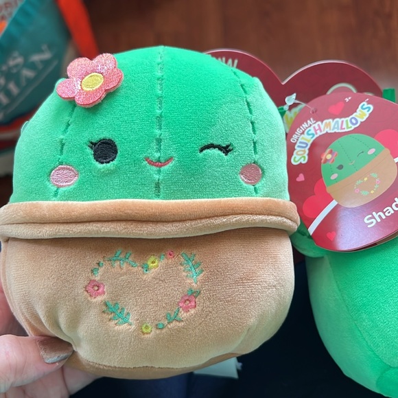 NWT 5” Squishmallow Bundle Duo’s Cactus Marcellus & Shadi - Picture 3 of 8
